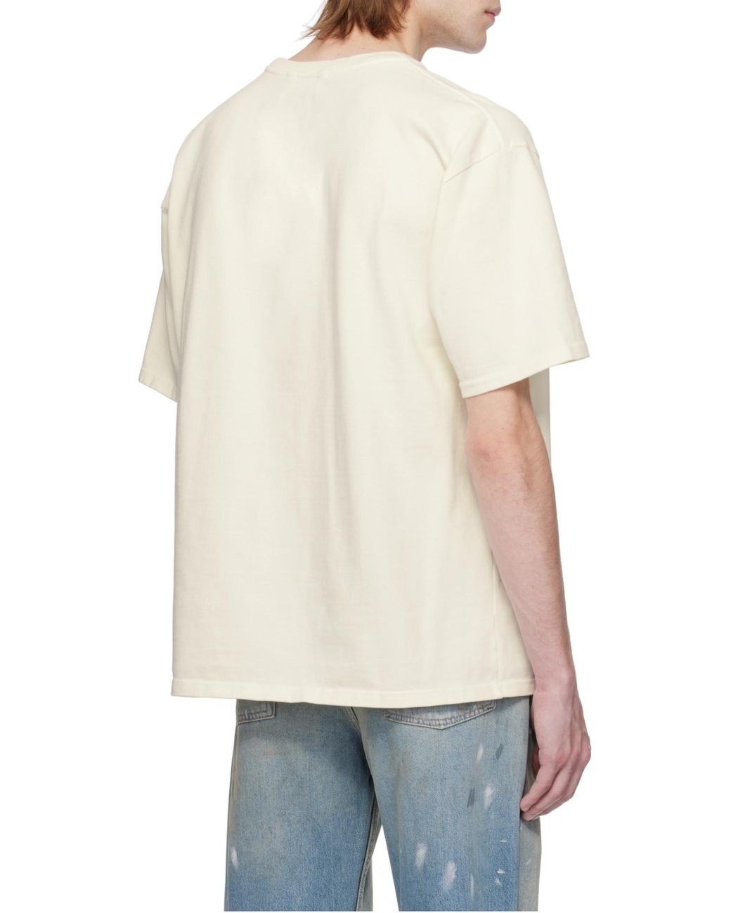Rhude White Monte Carlo Graphic T-Shirt for men