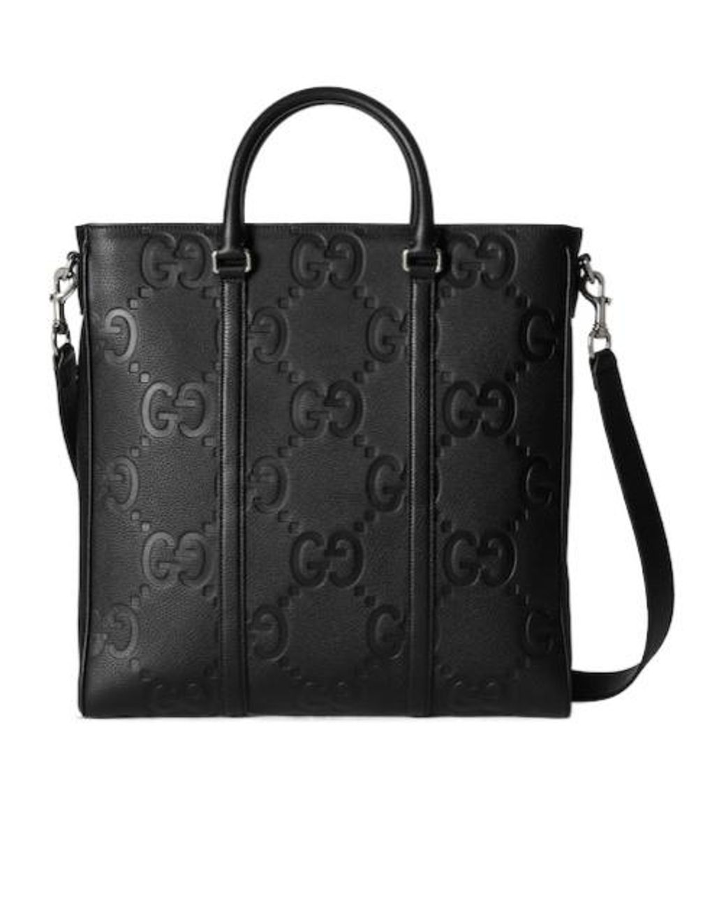Gucci Black Double G Medium Shoulder Bag for men