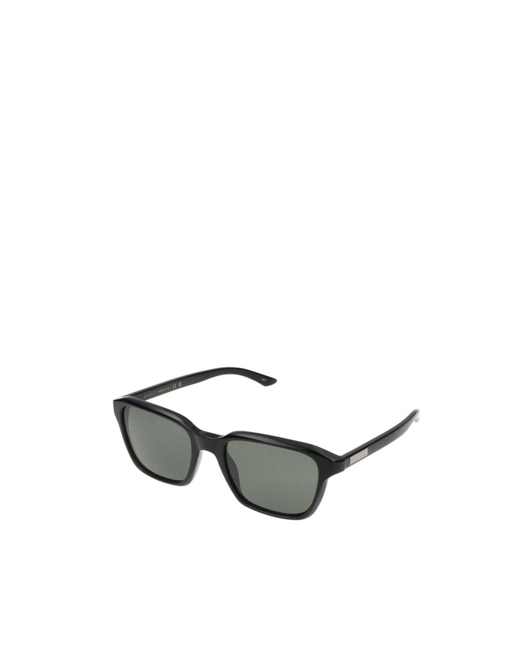 Gucci White Eyewear Square Frame Sunglasses for men