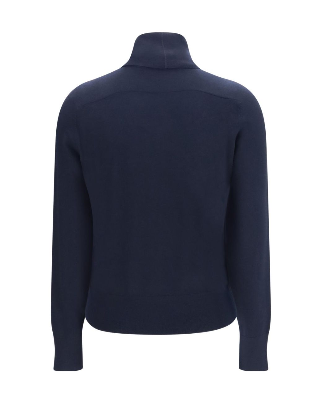 Loro Piana Blue Piuma Turtleneck Sweater
