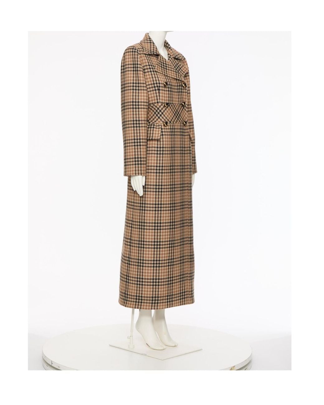 Valentino Natural Long-Sleeved Coat