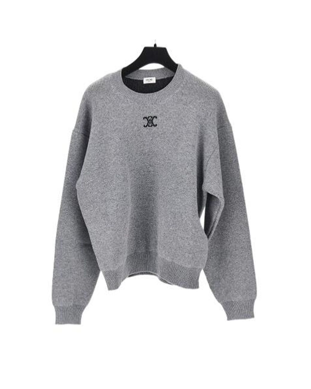 Céline Gray Long-Sleeve Knit Top for men