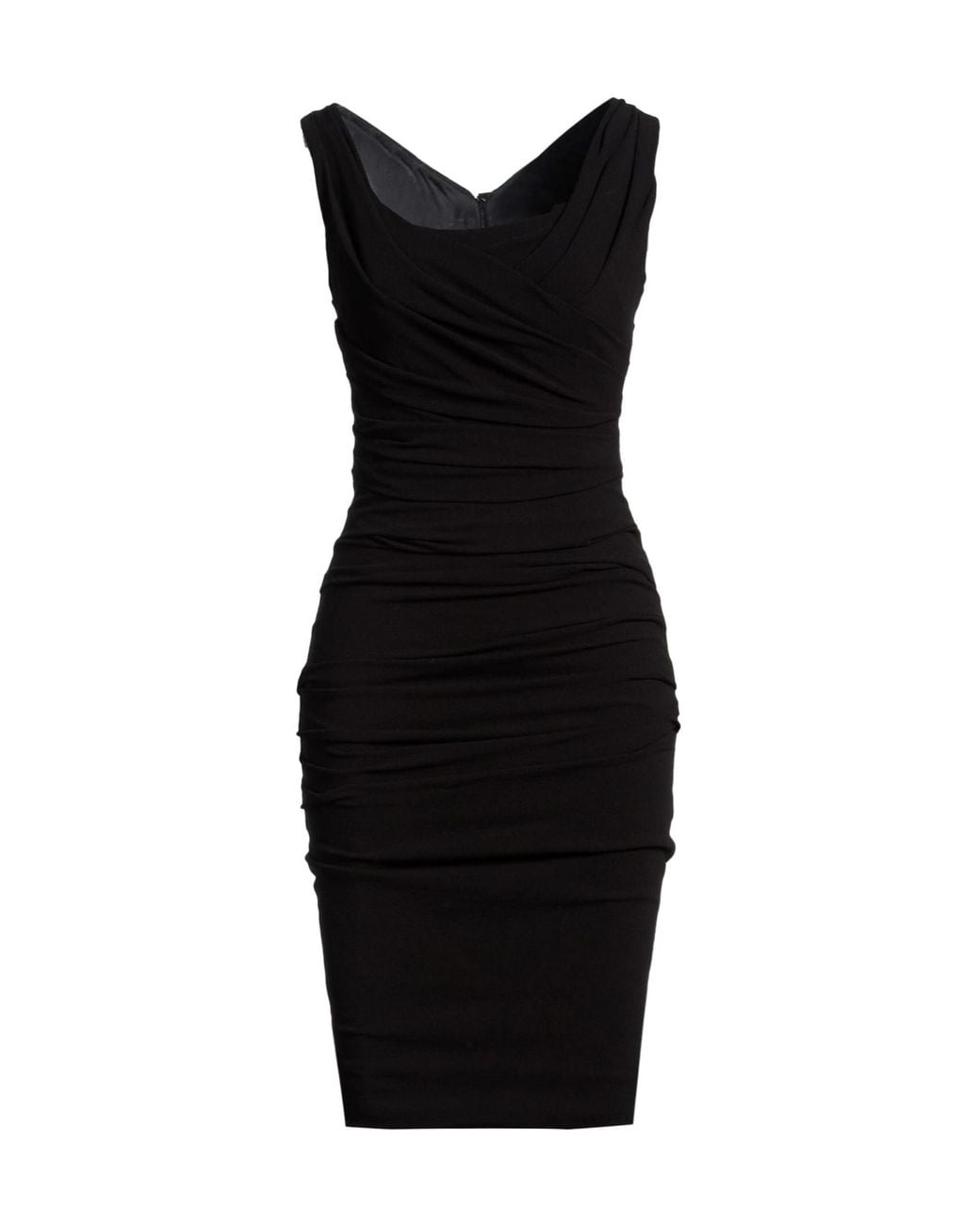 Dolce & Gabbana Black Sleeveless Bodycon Dress