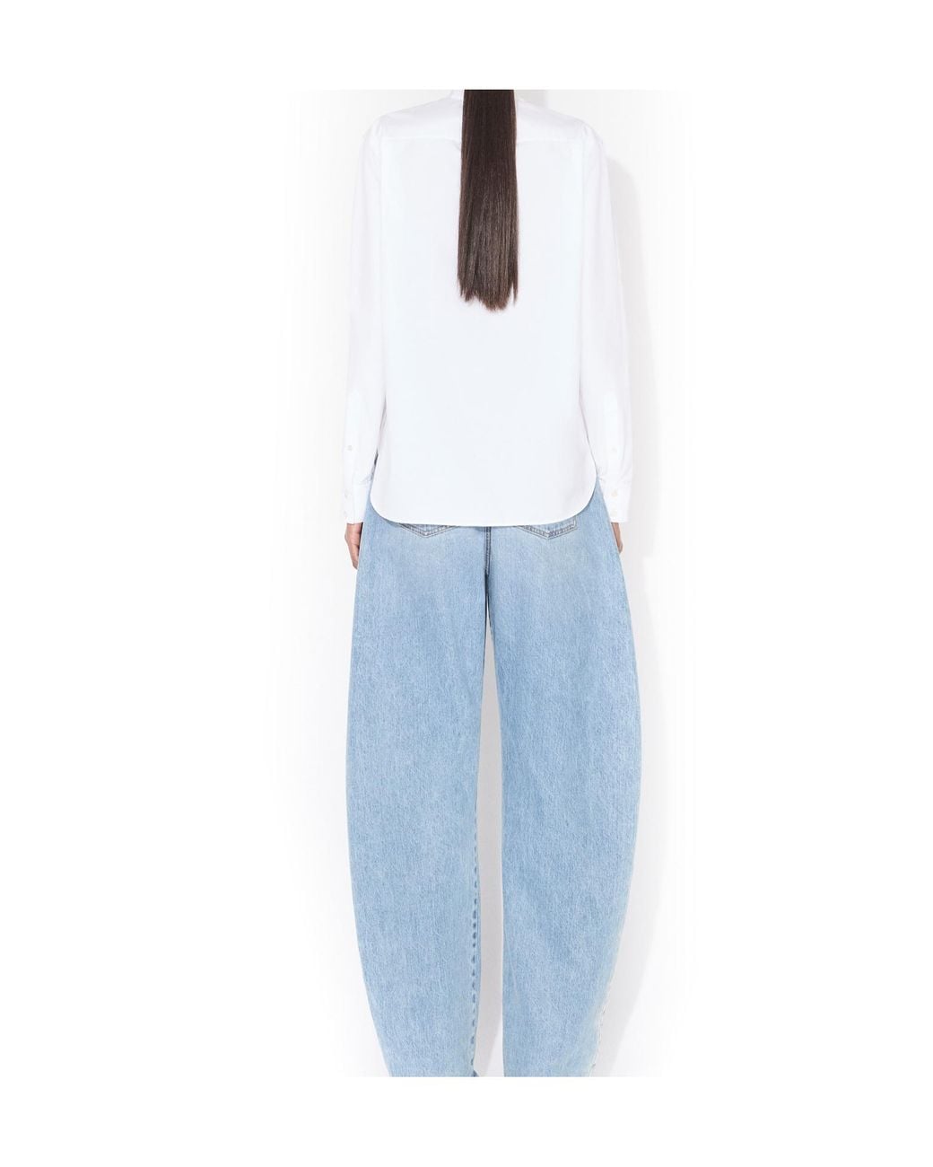 Alaïa White Alaïa Poplin Shirt