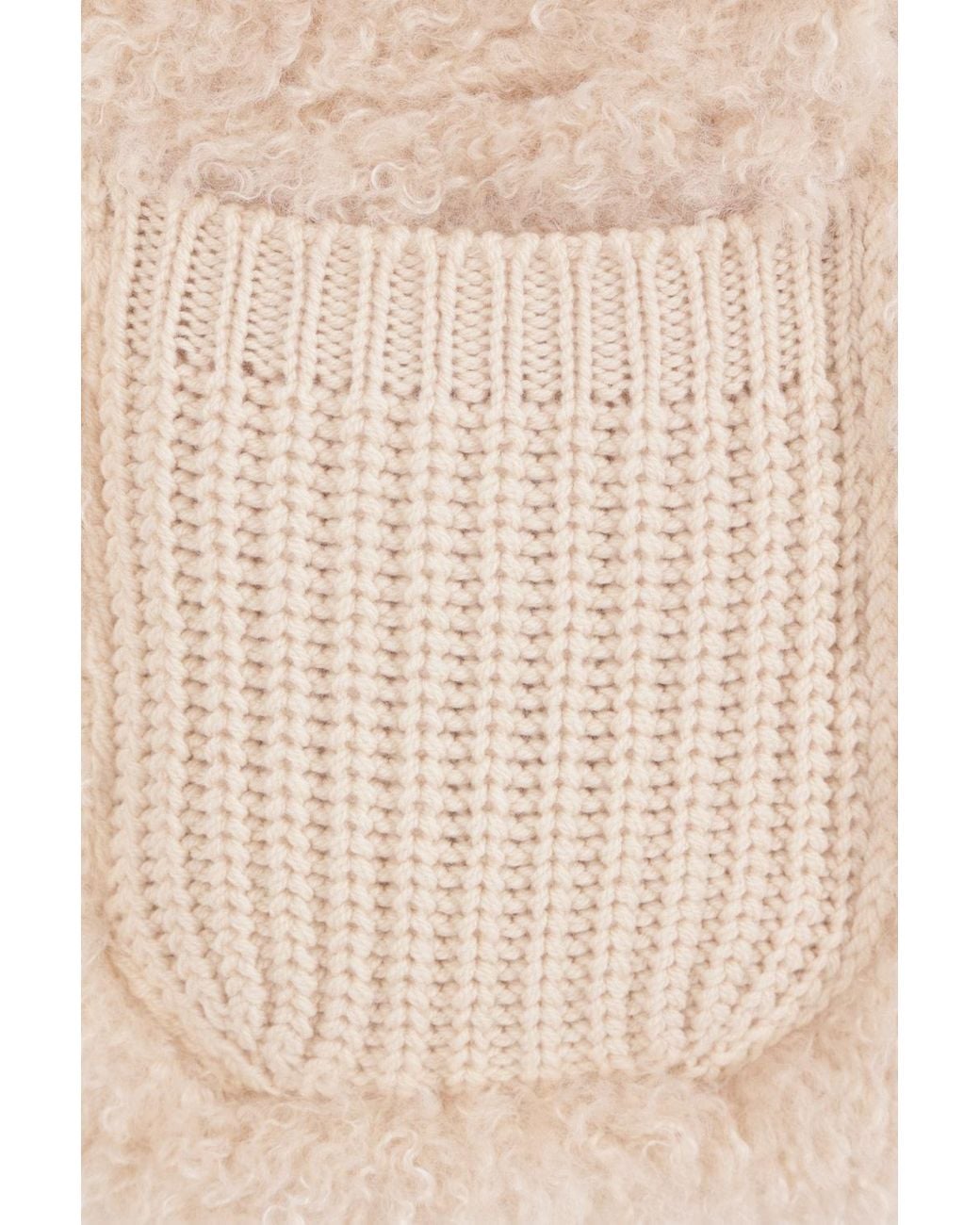 Moncler Natural Drawstring Zip-Up Padded Gilet