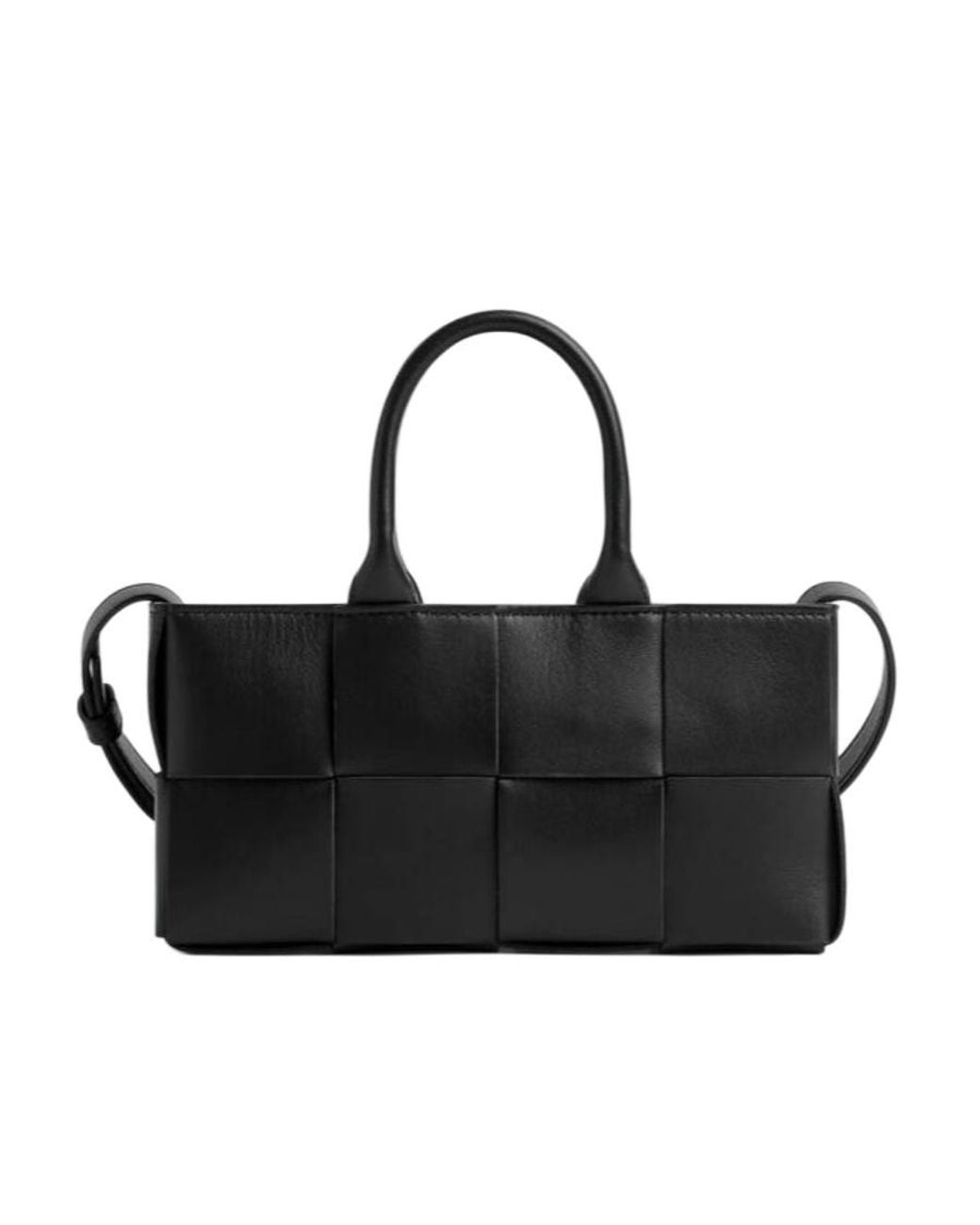 Bottega Veneta Black East-West Arco Tote