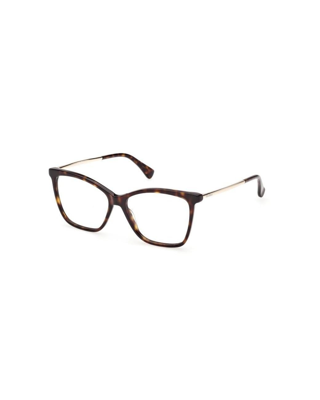 Max Mara White Cat-Eye Glasses