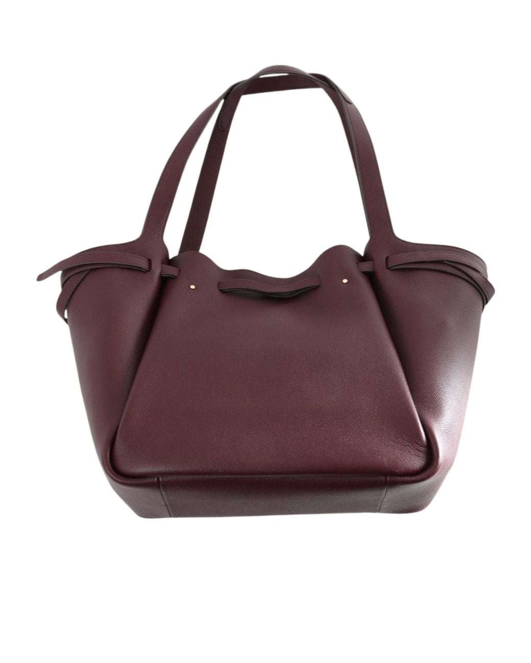 Tory Burch Purple Leather Tote