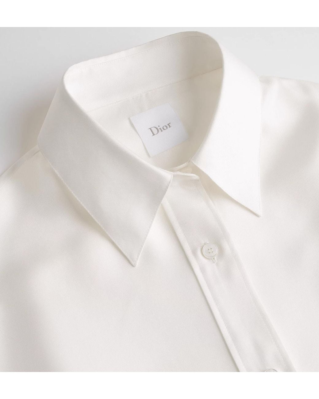 Dior White Blouse