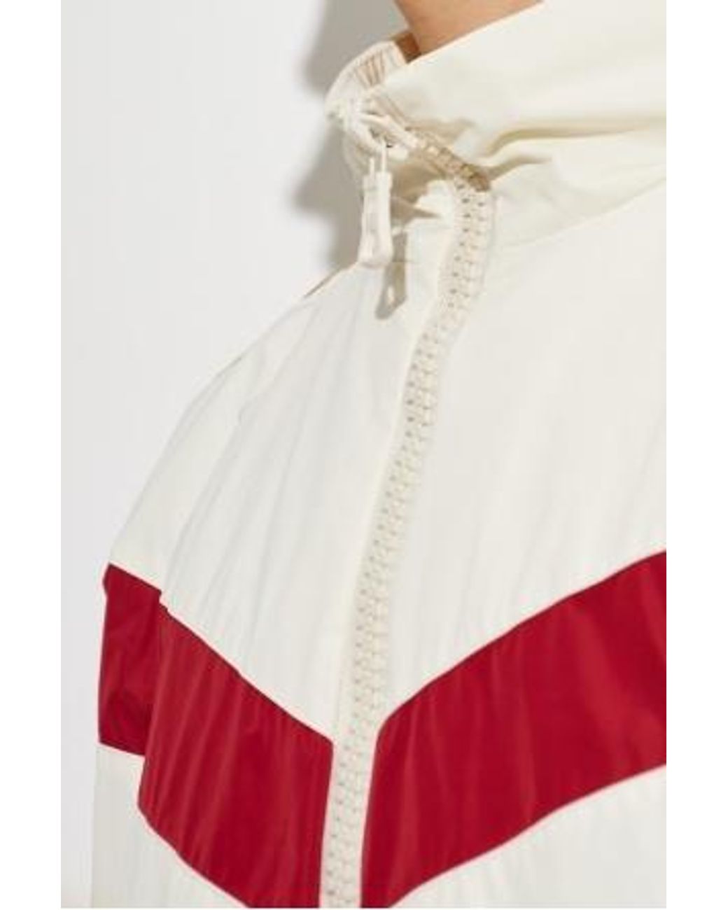 DSquared² Red Chevron Panel Bomber Jacket for men