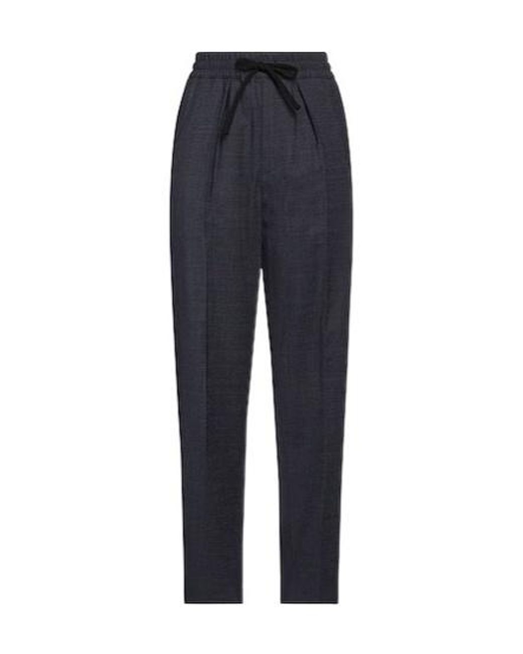 Isabel Marant Blue Plaid Wool Pants