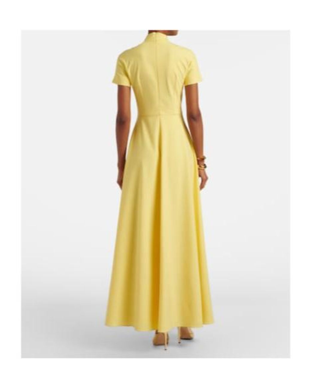Emilia Wickstead Yellow Malinda Gown
