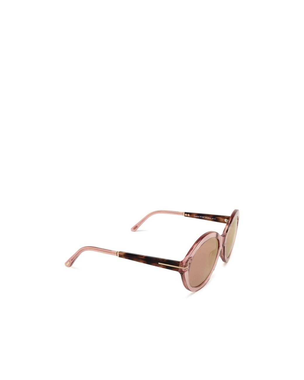 Tom Ford Pink Eyewear Round-Frame Sunglasses