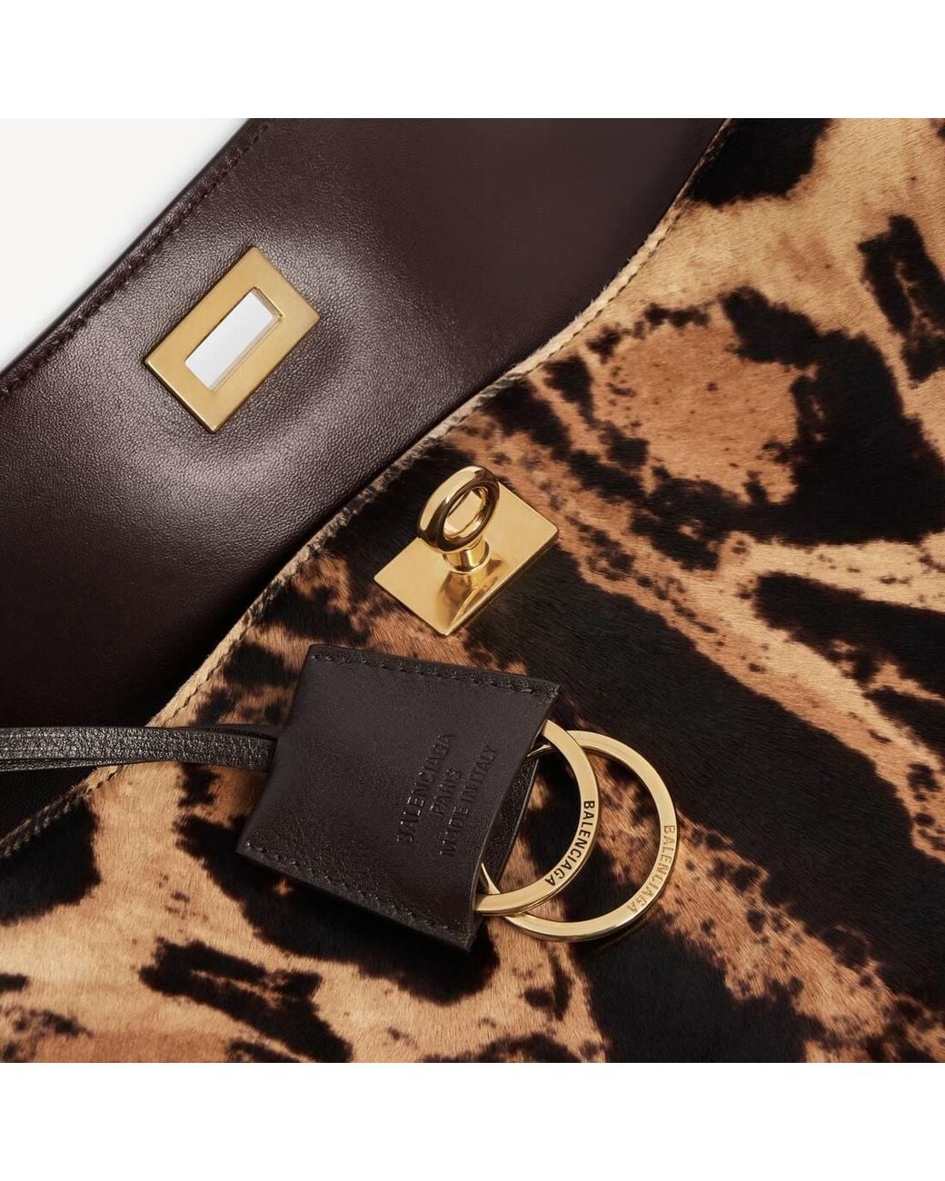 Balenciaga Brown Rodeo Small Shoulder Bag