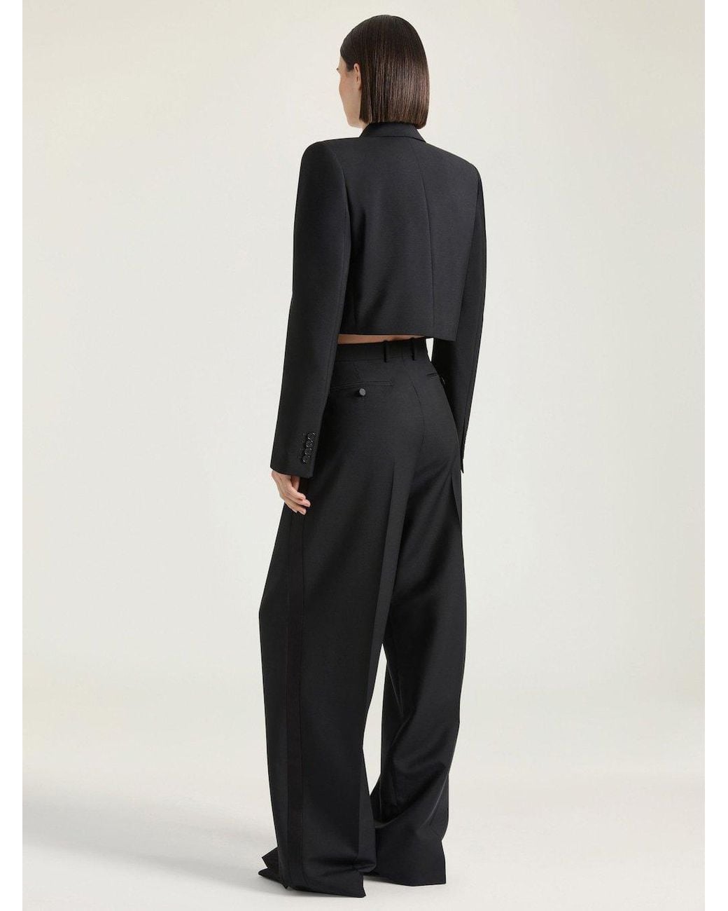 Givenchy Black Cropped Jacket