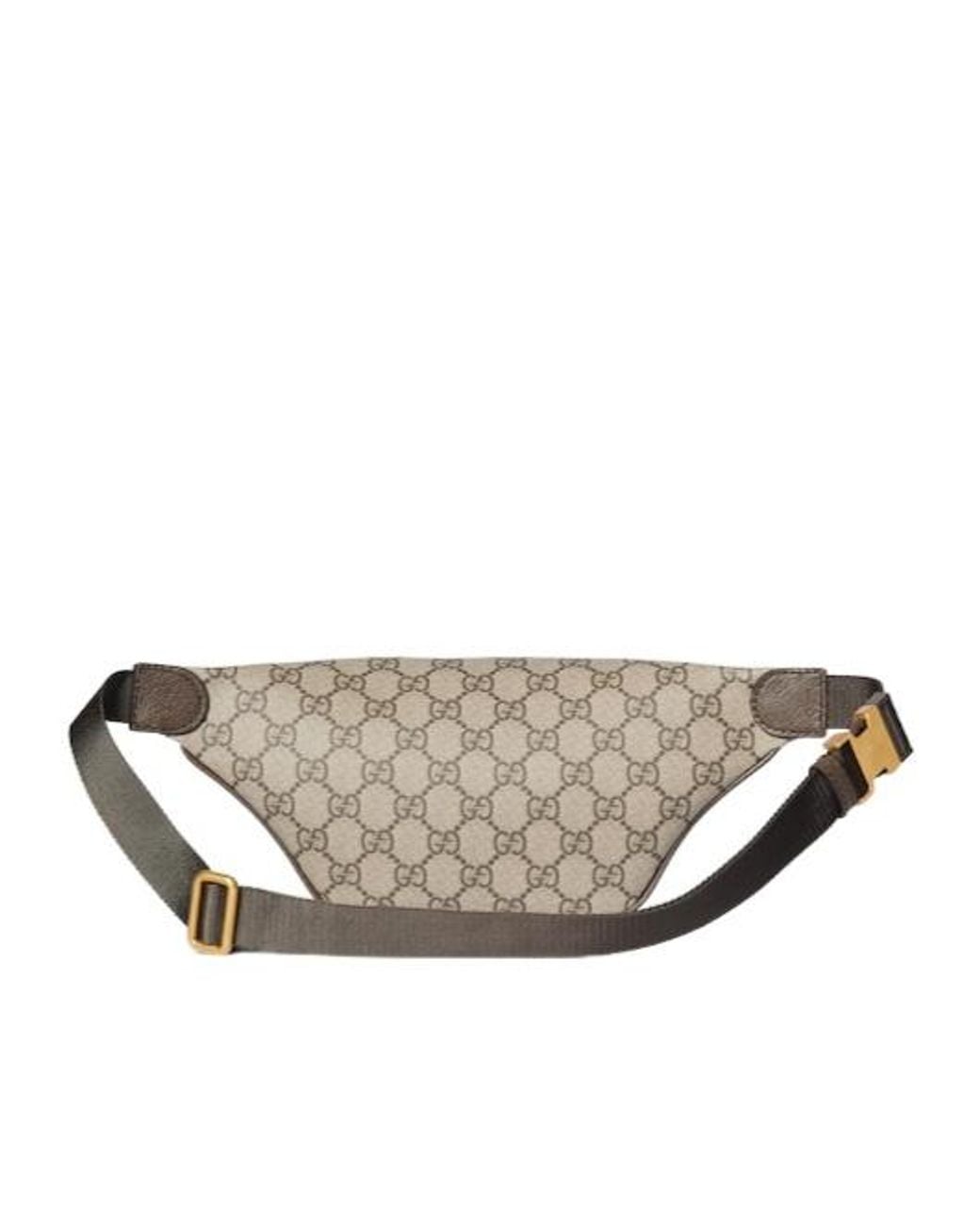 Gucci Gray Ophidia Small Belt Bag for men
