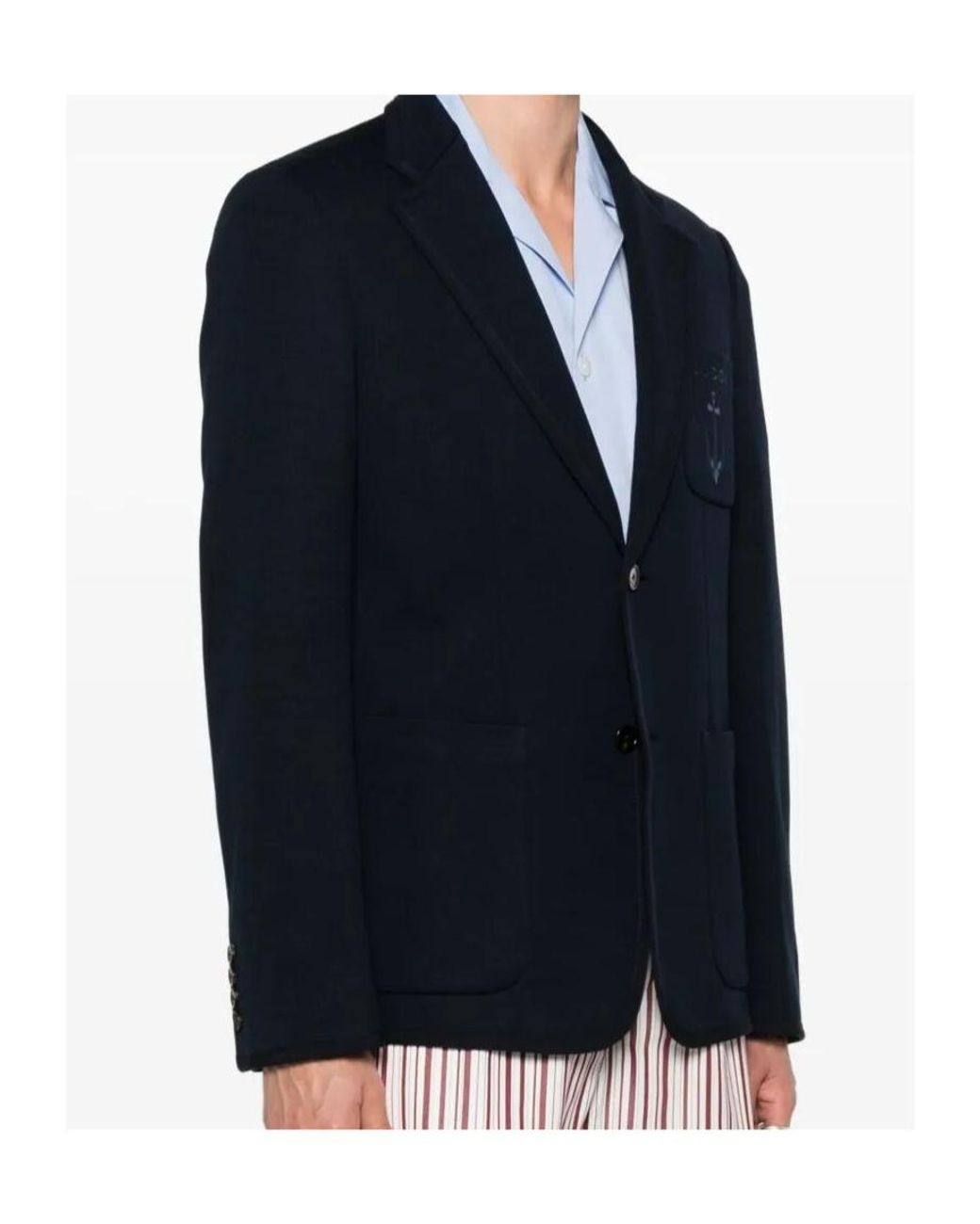 Gucci Blue 'Marcello' Jacket for men
