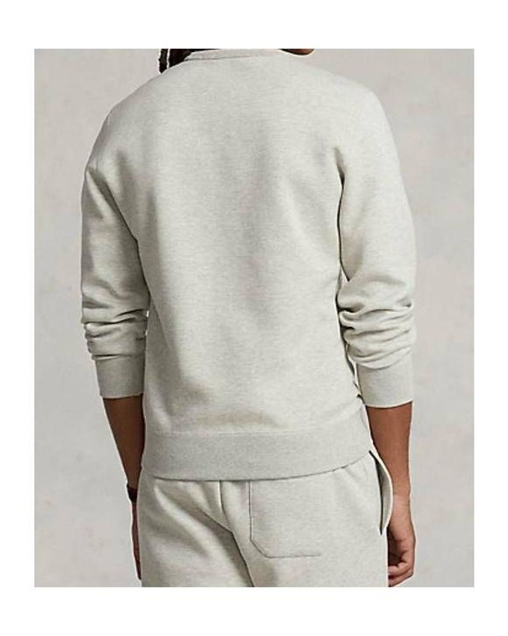 Polo Ralph Lauren White Long-Sleeved Sweatshirt for men