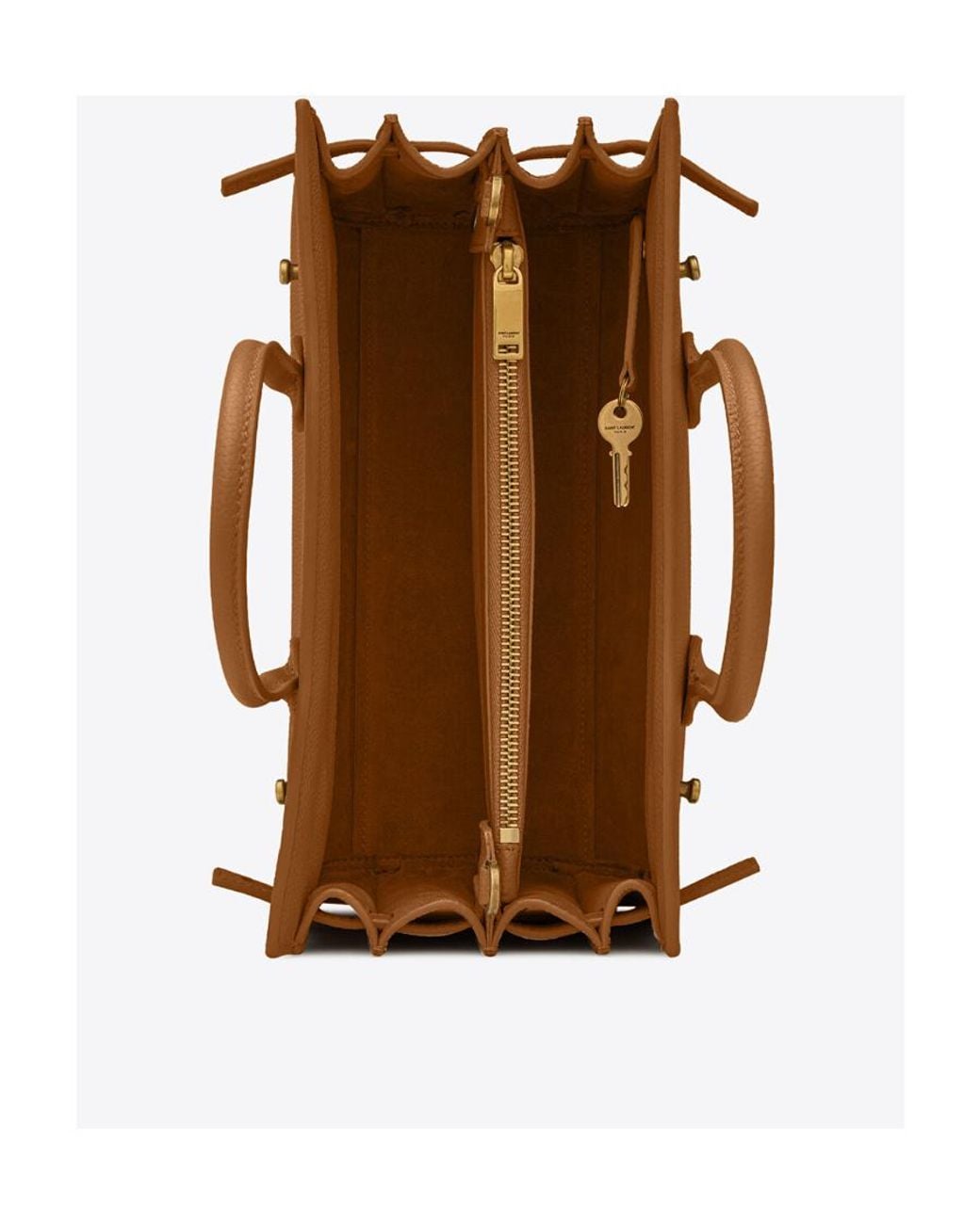 Saint Laurent Brown Sac De Jour Baby