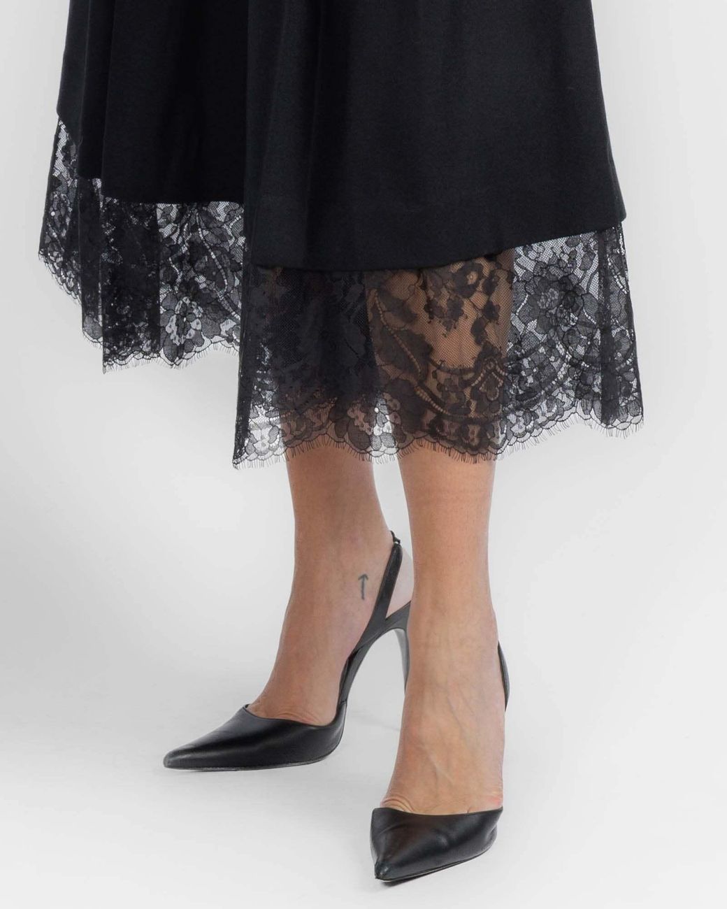 Zimmermann Black Valentine Lace Culotte