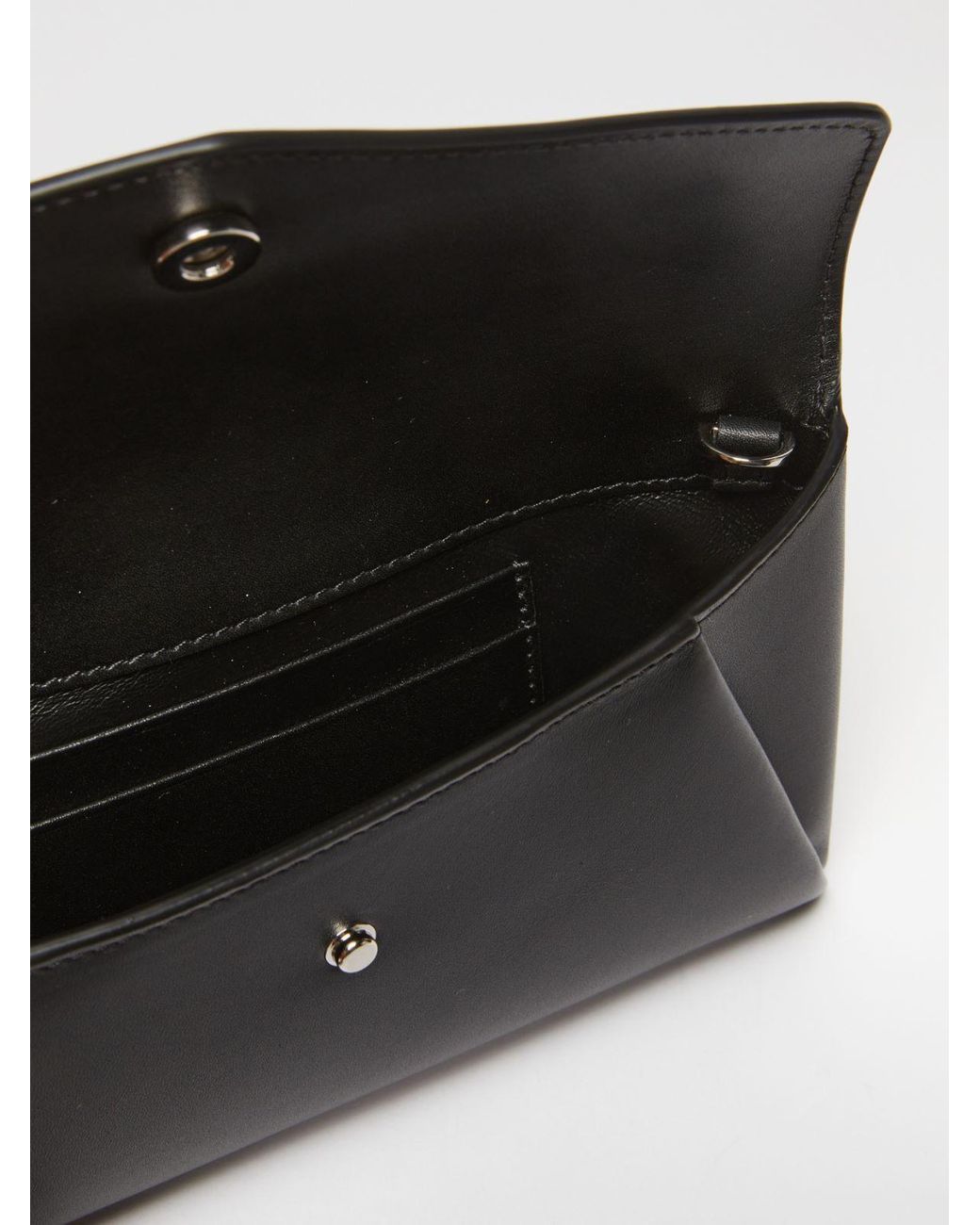 Max Mara Logo Shoulder Bag in Black | Lyst