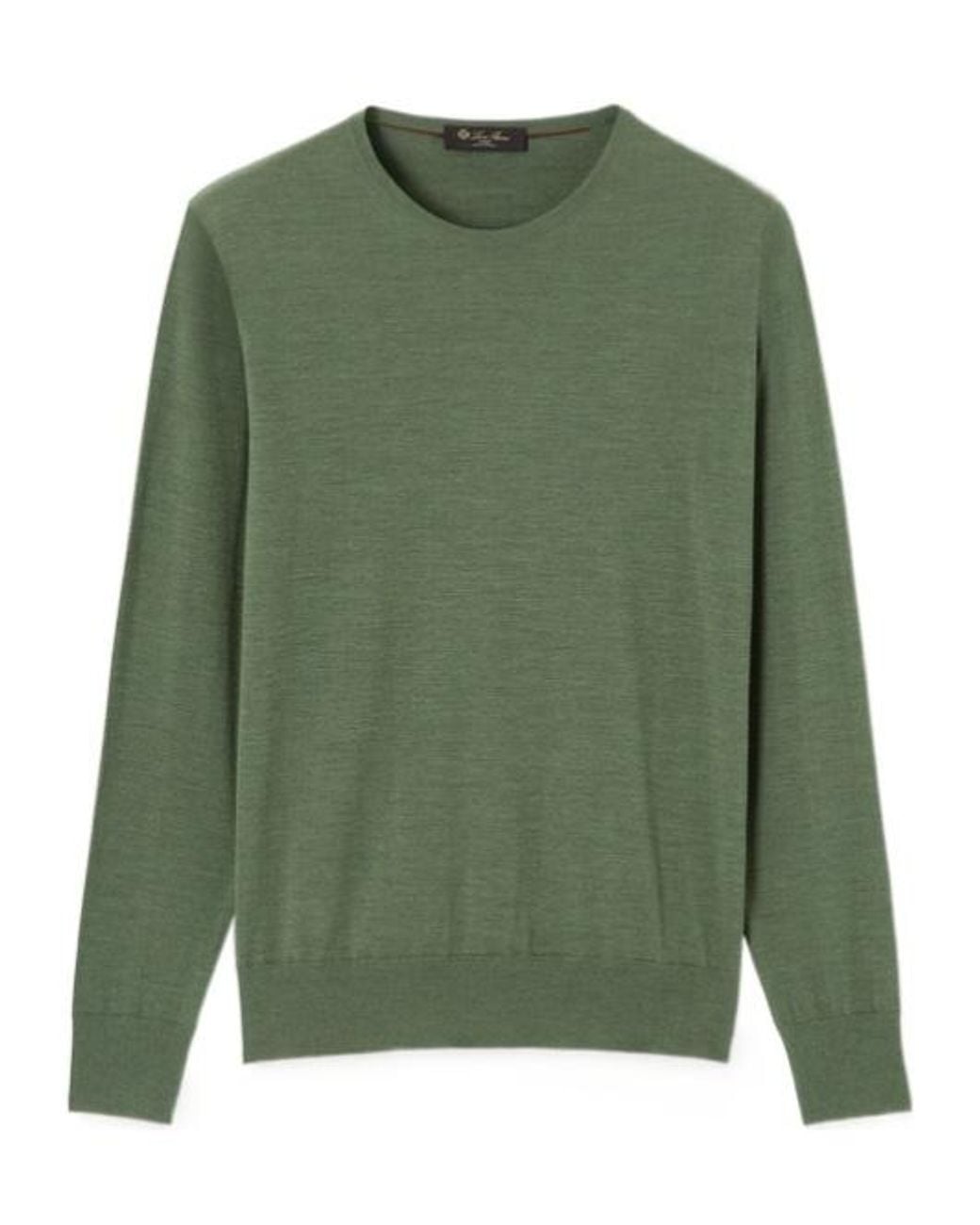 Loro Piana Green T-Shirt Crewneck for men