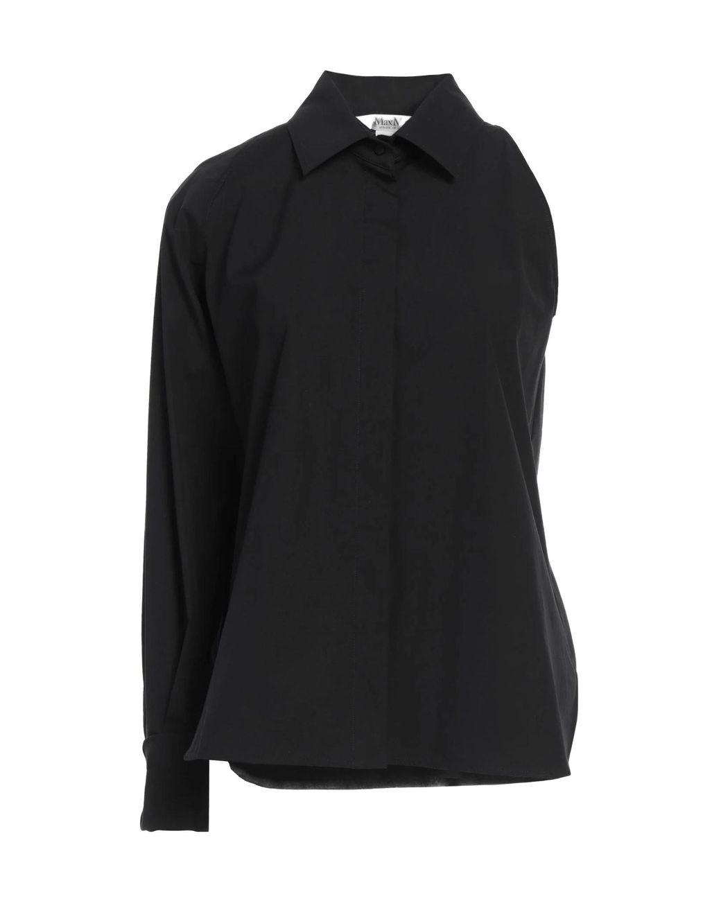 Max Mara Black Solid Colour Shirts