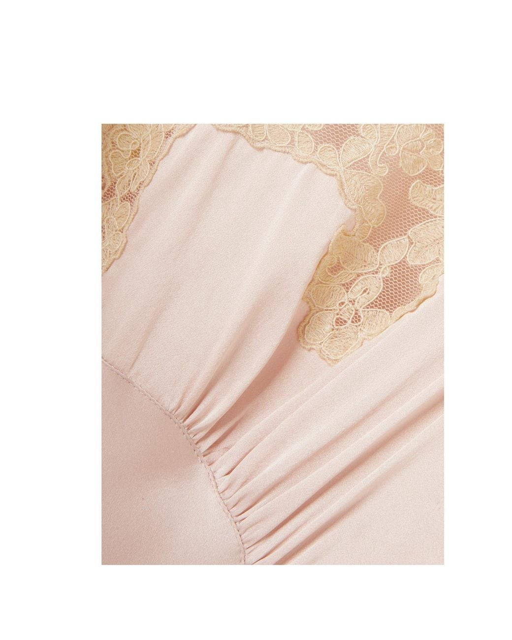 Chloé Pink Long Dress With Puff Sleeves