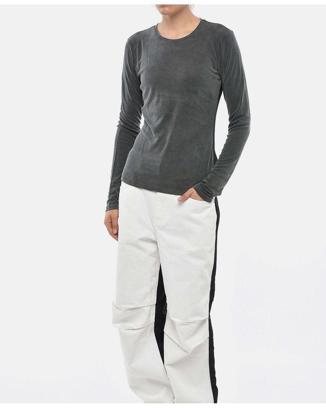 Our Legacy Gray Super Slim-Fit Long-Sleeve T-Shirt