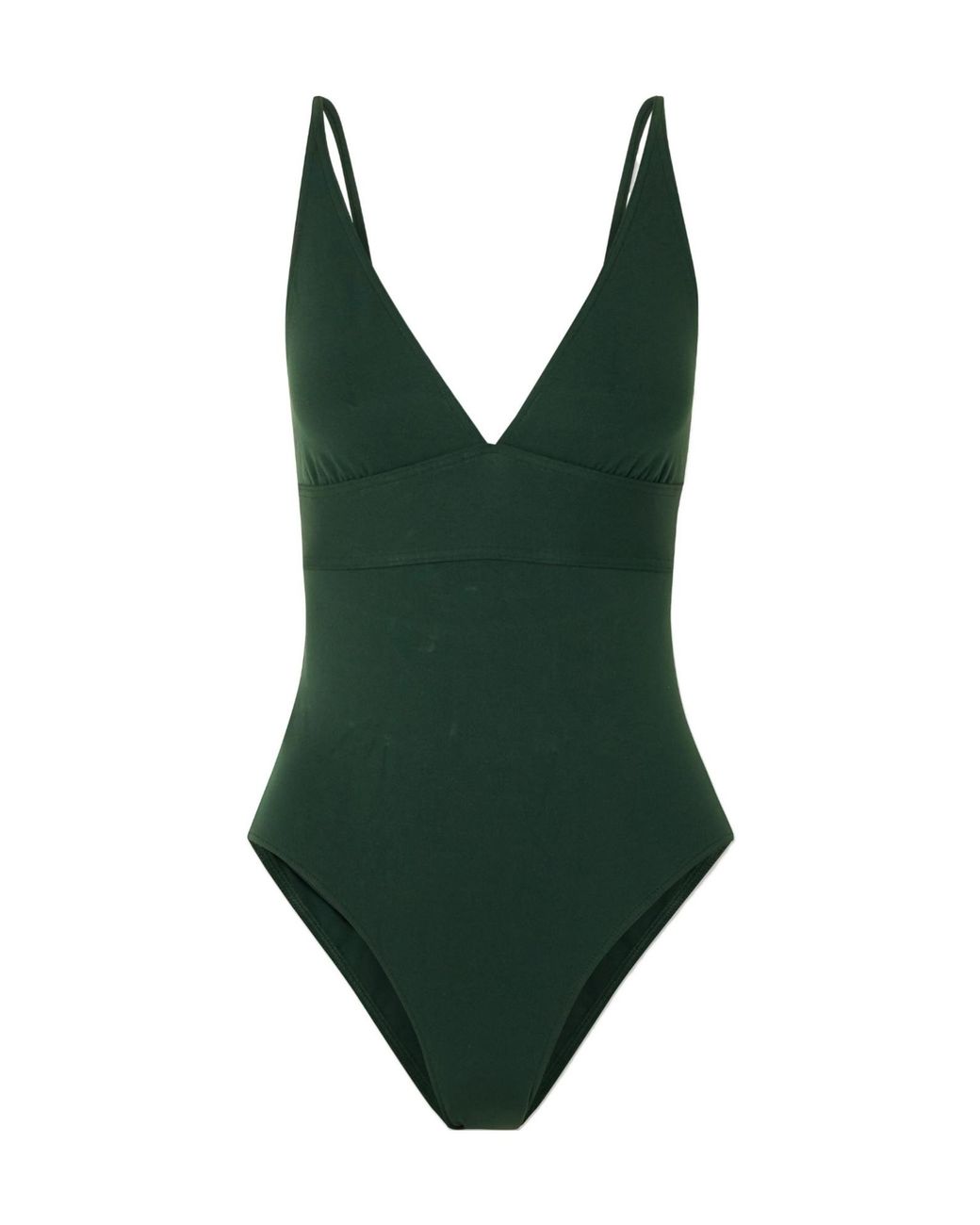 Eres Green Minimal One-Piece Swimsuit