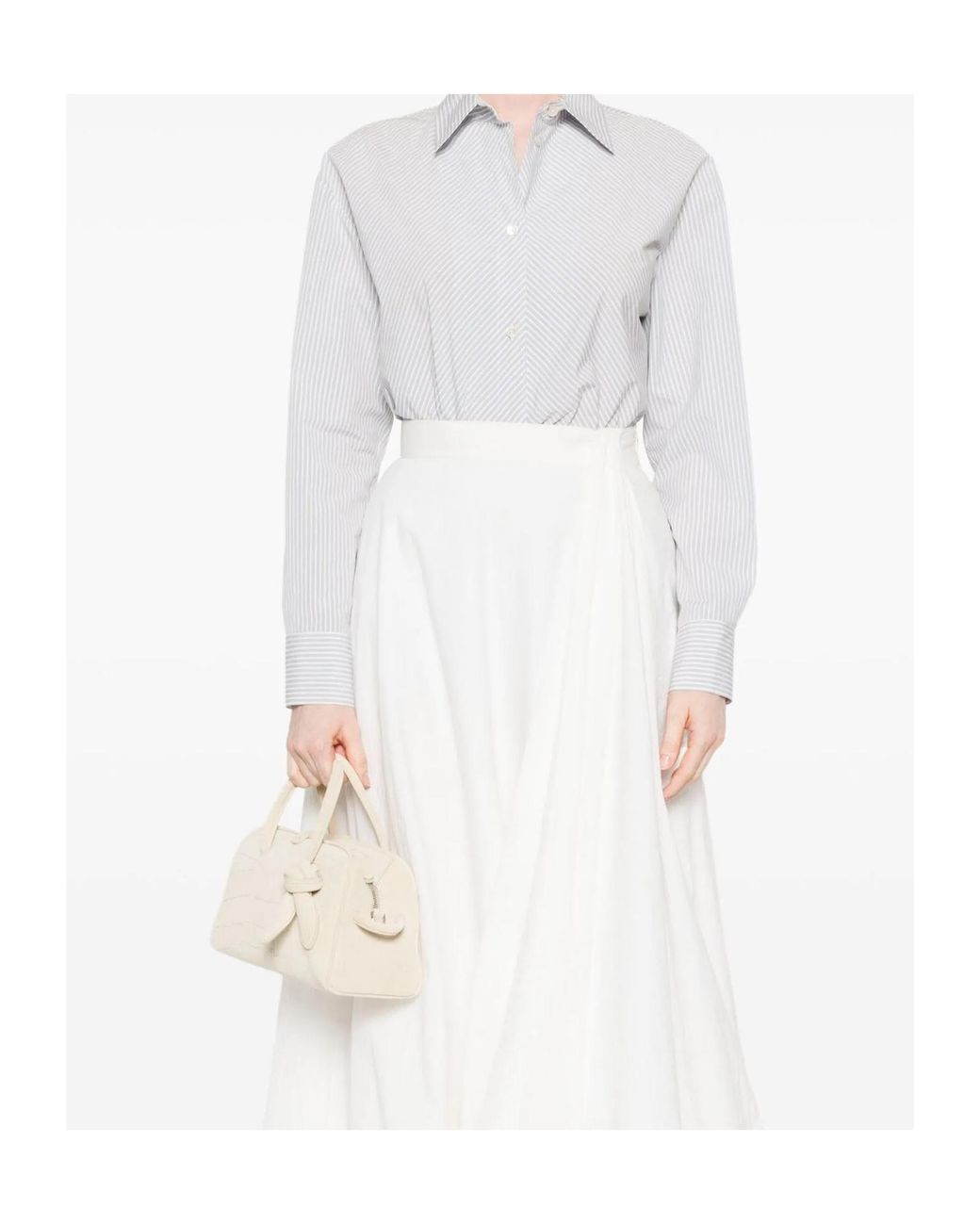 Forte_forte White Long Sleeve Shirt