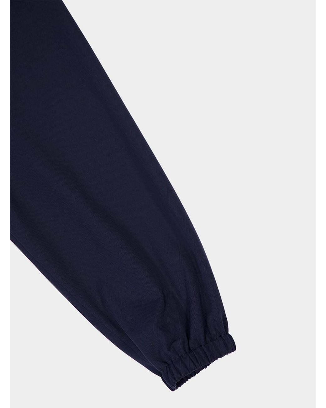 Céline Blue Blouson With Zip And Embroidered Logo for men