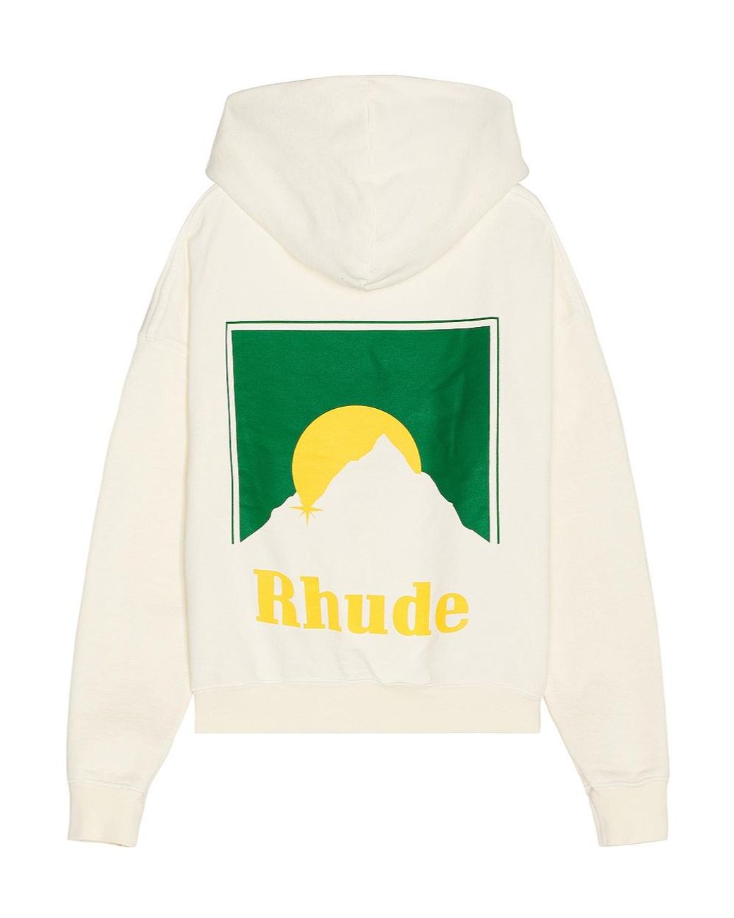 Rhude White Long-Sleeved Sweater for men
