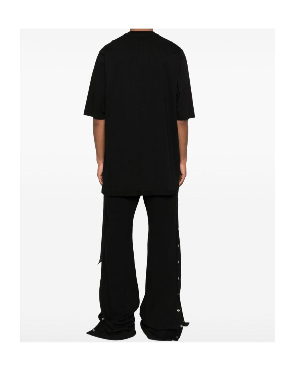 Rick Owens Black Ss T-Shirt for men