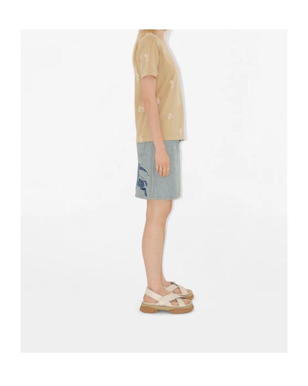 Burberry Natural T-Shirt Ekd