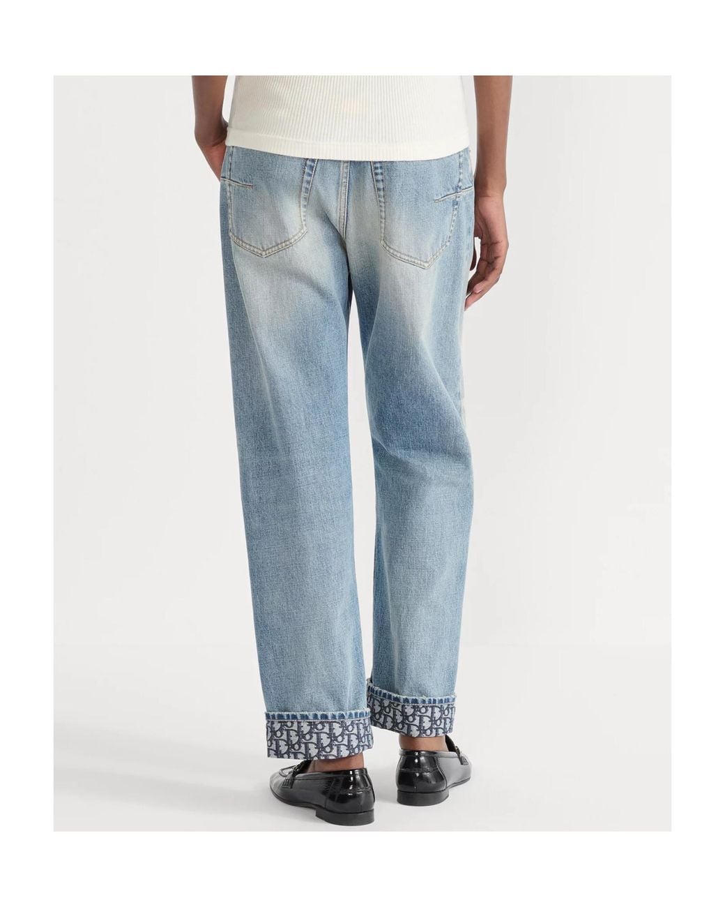 Dior Blue Regular-Fit Jeans