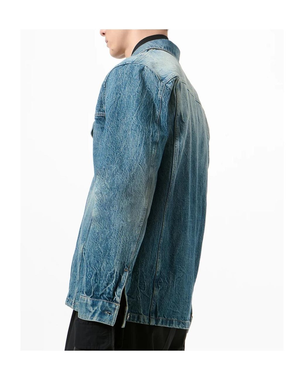 Our Legacy Blue Shackle Denim Jacket for men