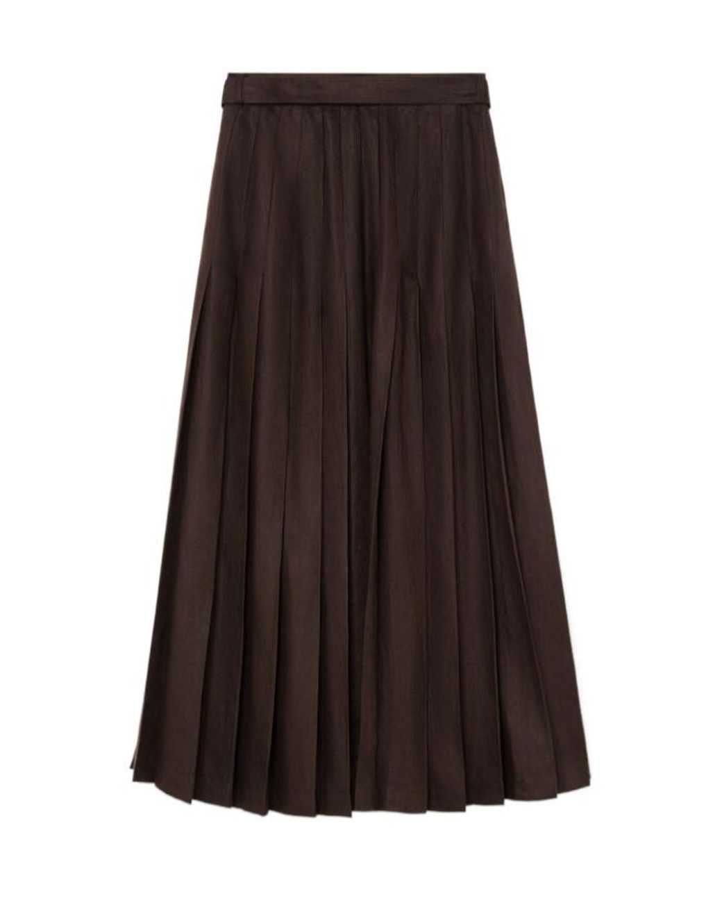 Loro Piana Brown Yasmina Skirt