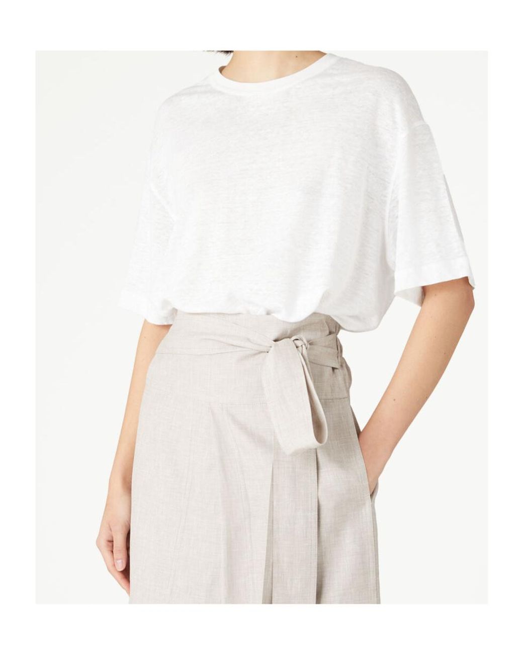 Loro Piana White Gargano Crewneck T-Shirt