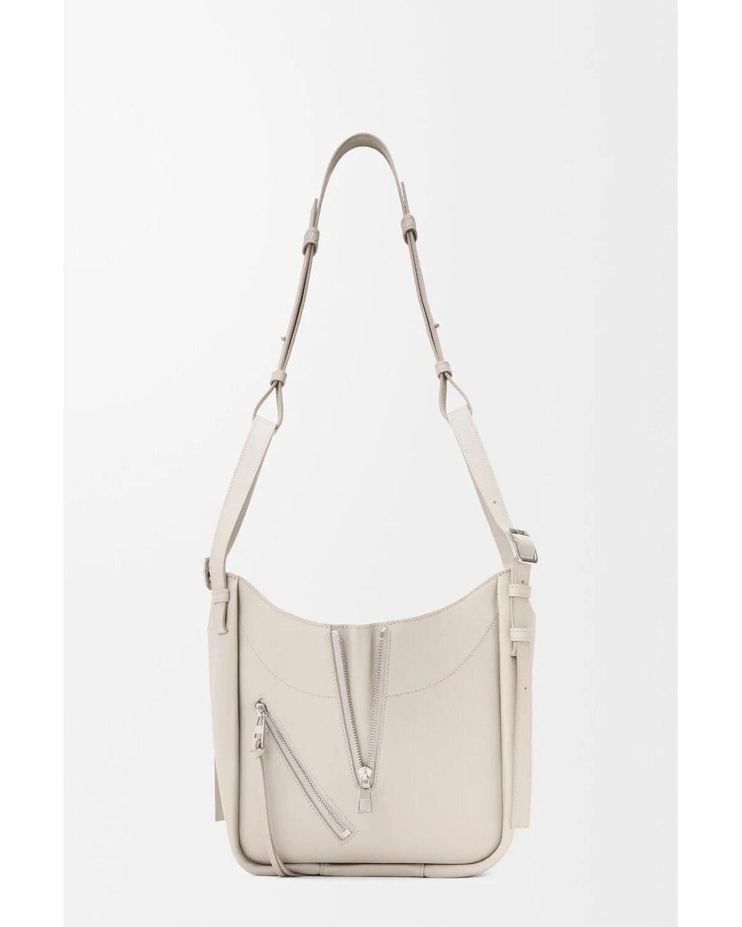 Loewe Natural Hammock Flip Medium Shoulder Bag