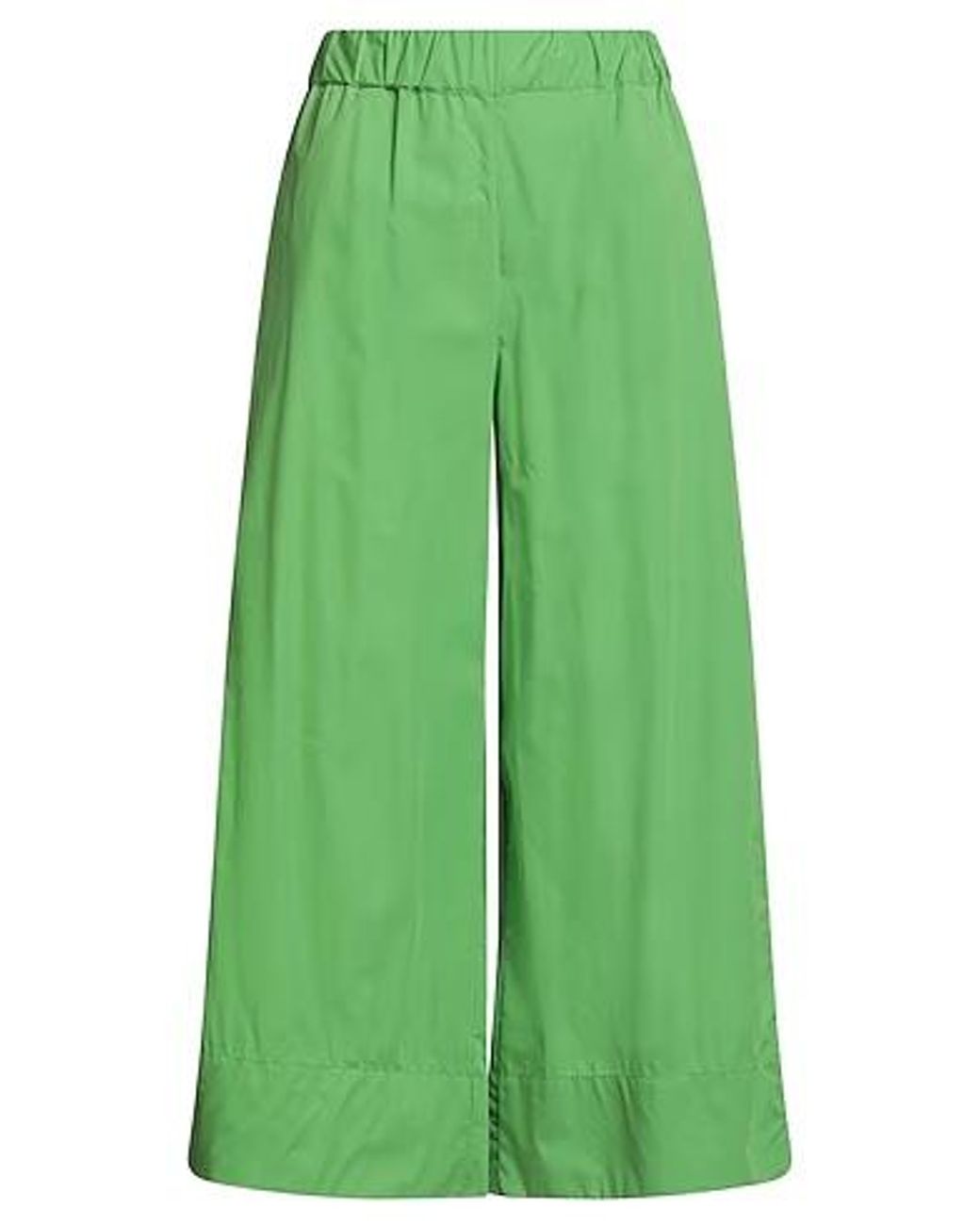 MAX&Co. Green Loose Straight-Leg Pants