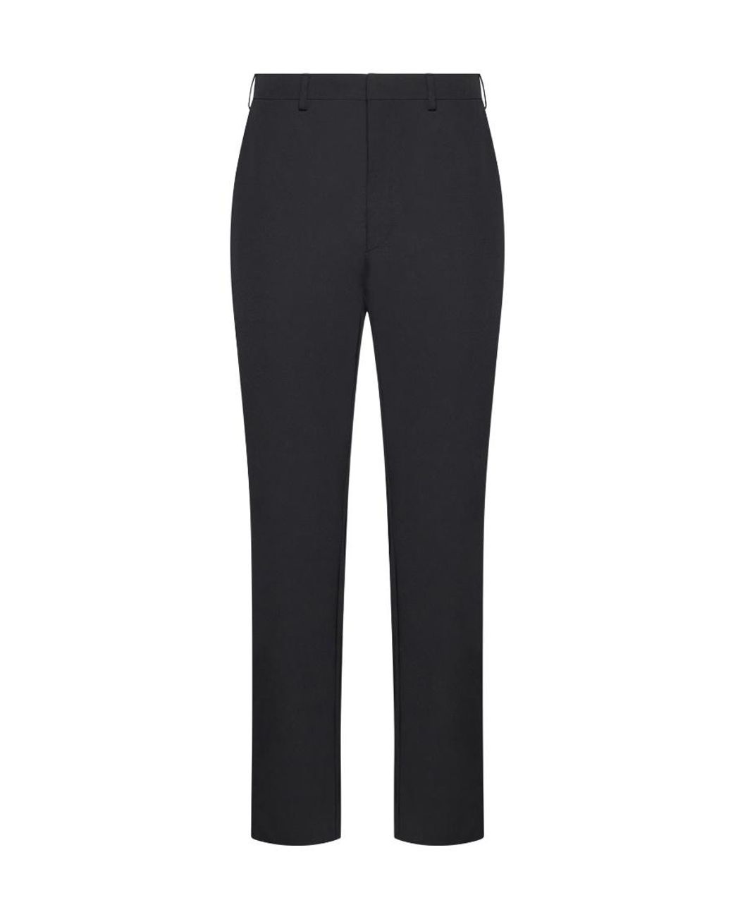 Prada Blue Straight Casual Pants for men