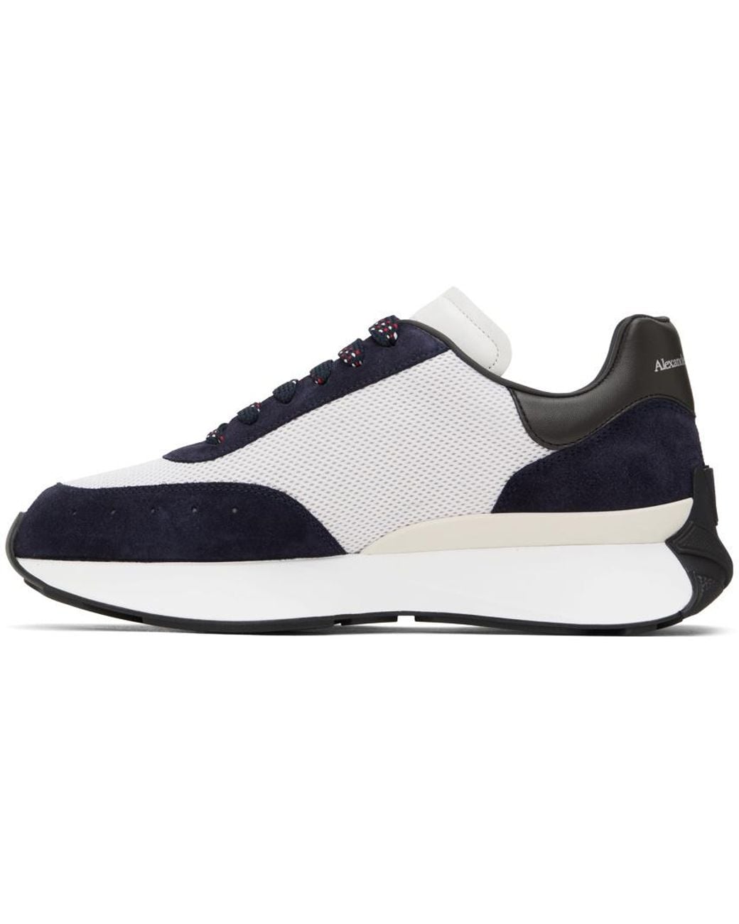 McQueen Multicolor Sprint Runner Chunky Rubber Sole Sneakers for men