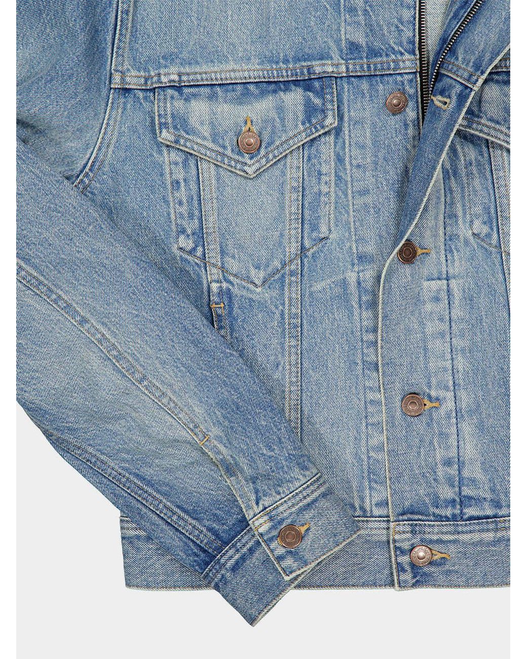 Céline Blue Trucker Jacket for men