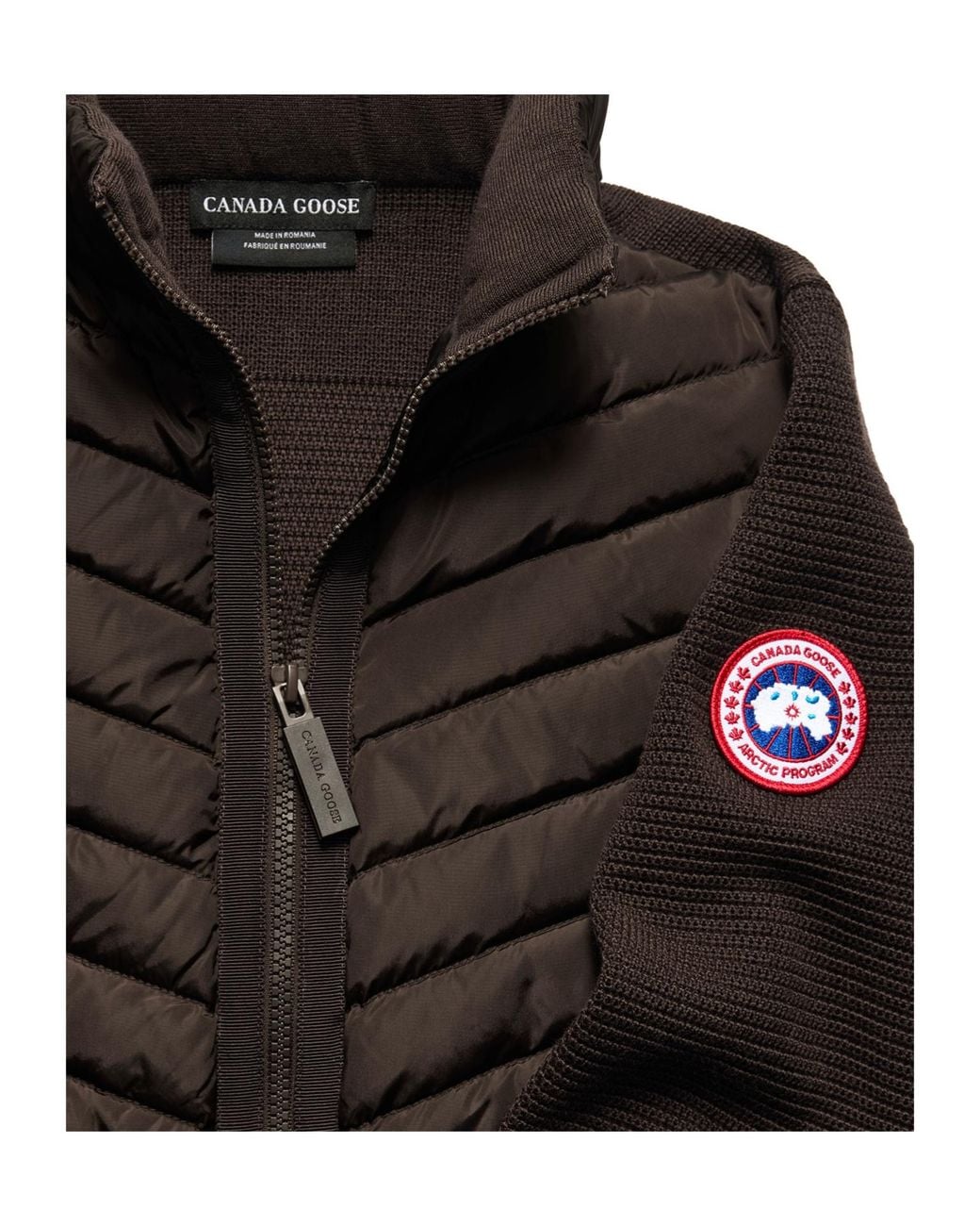 Canada Goose Gray Hybridge Knit Jacket