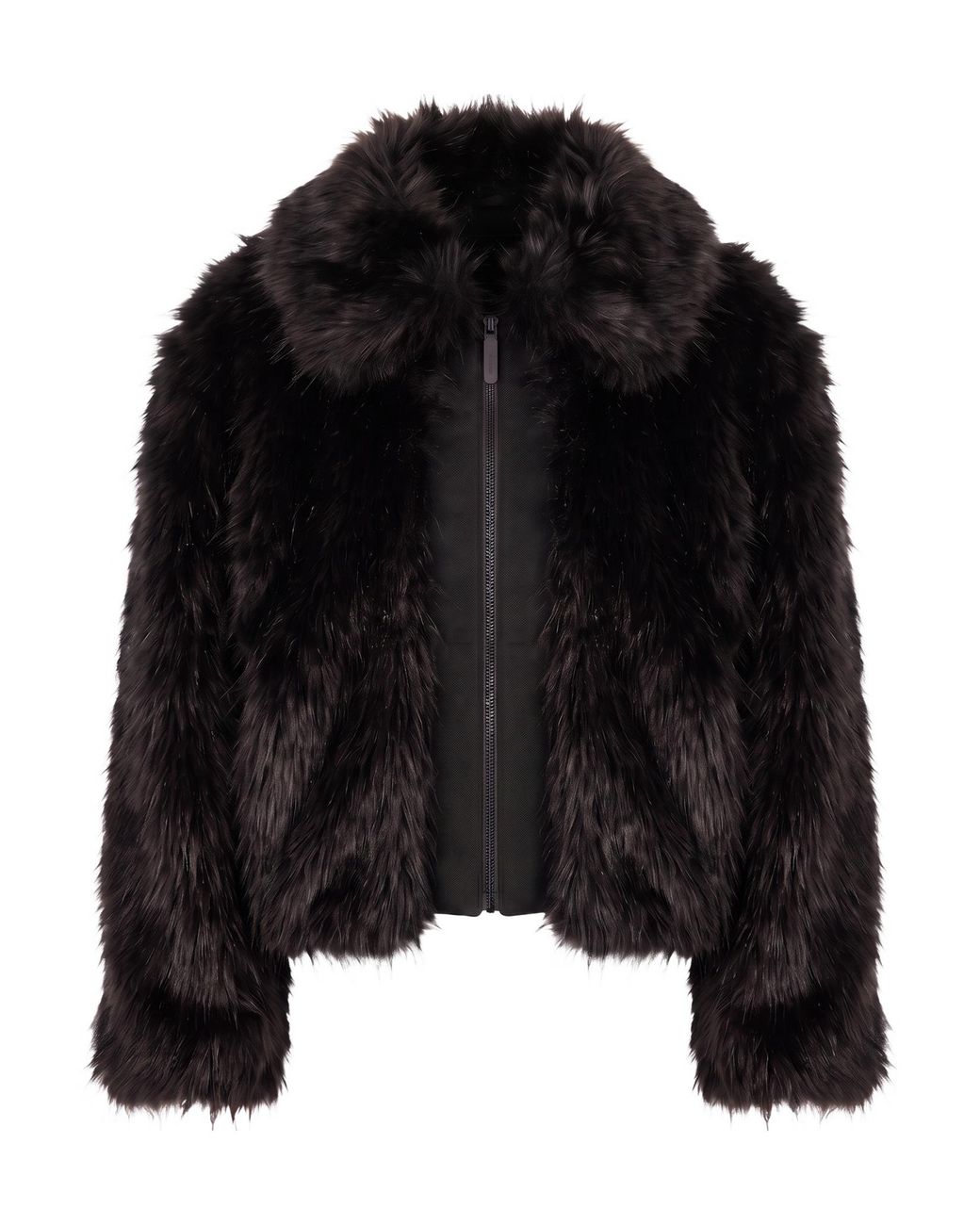 Mackage Black Nanny Faux Fur Zip Jacket