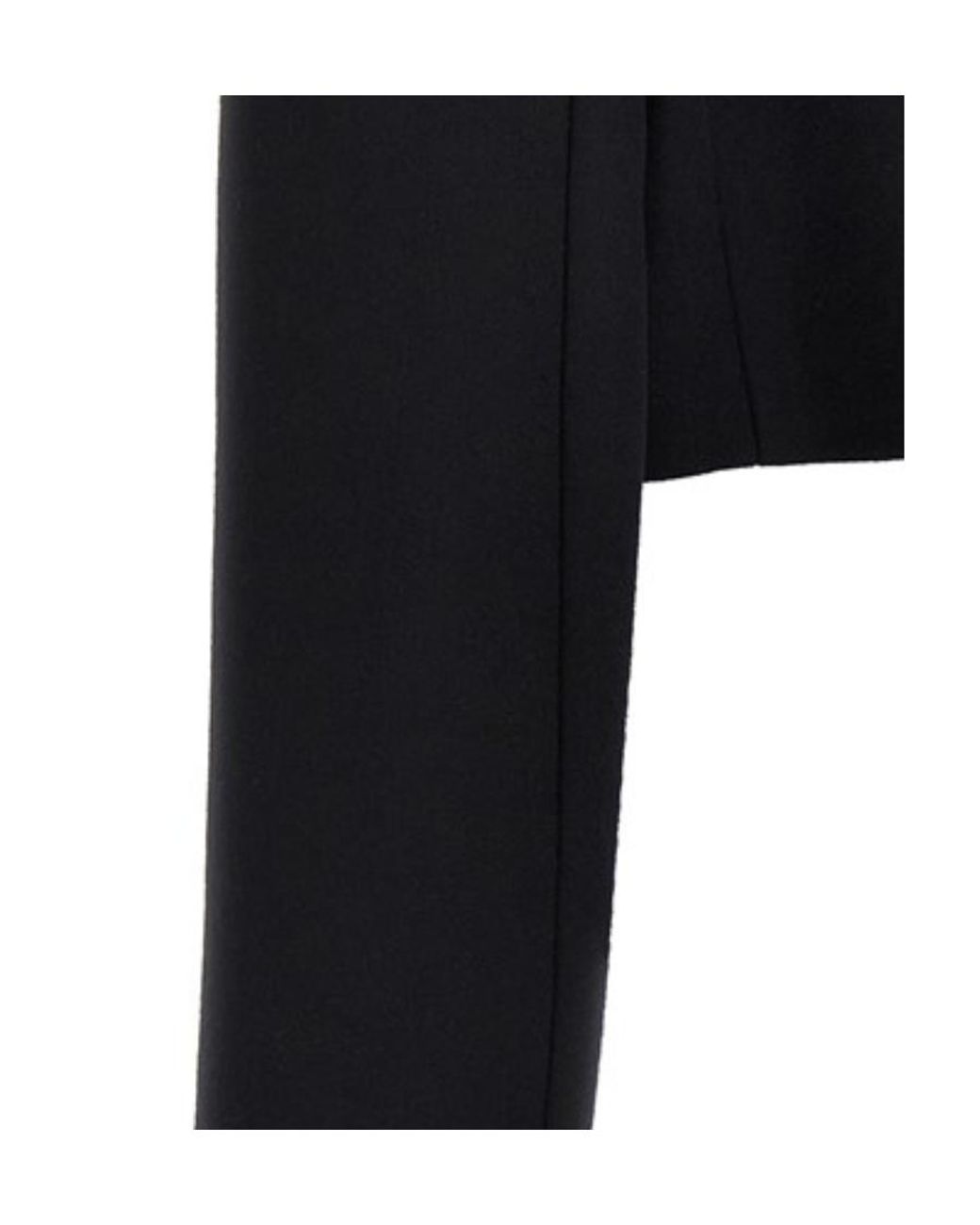 Stella McCartney Blue Long-Sleeved Cropped Jacket