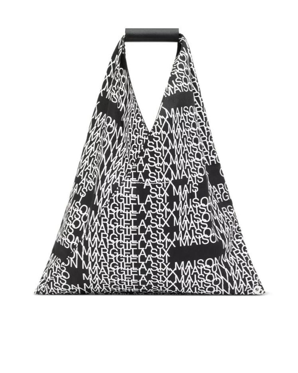 MM6 by Maison Margiela Gray Japanese Logo-Print Handbag