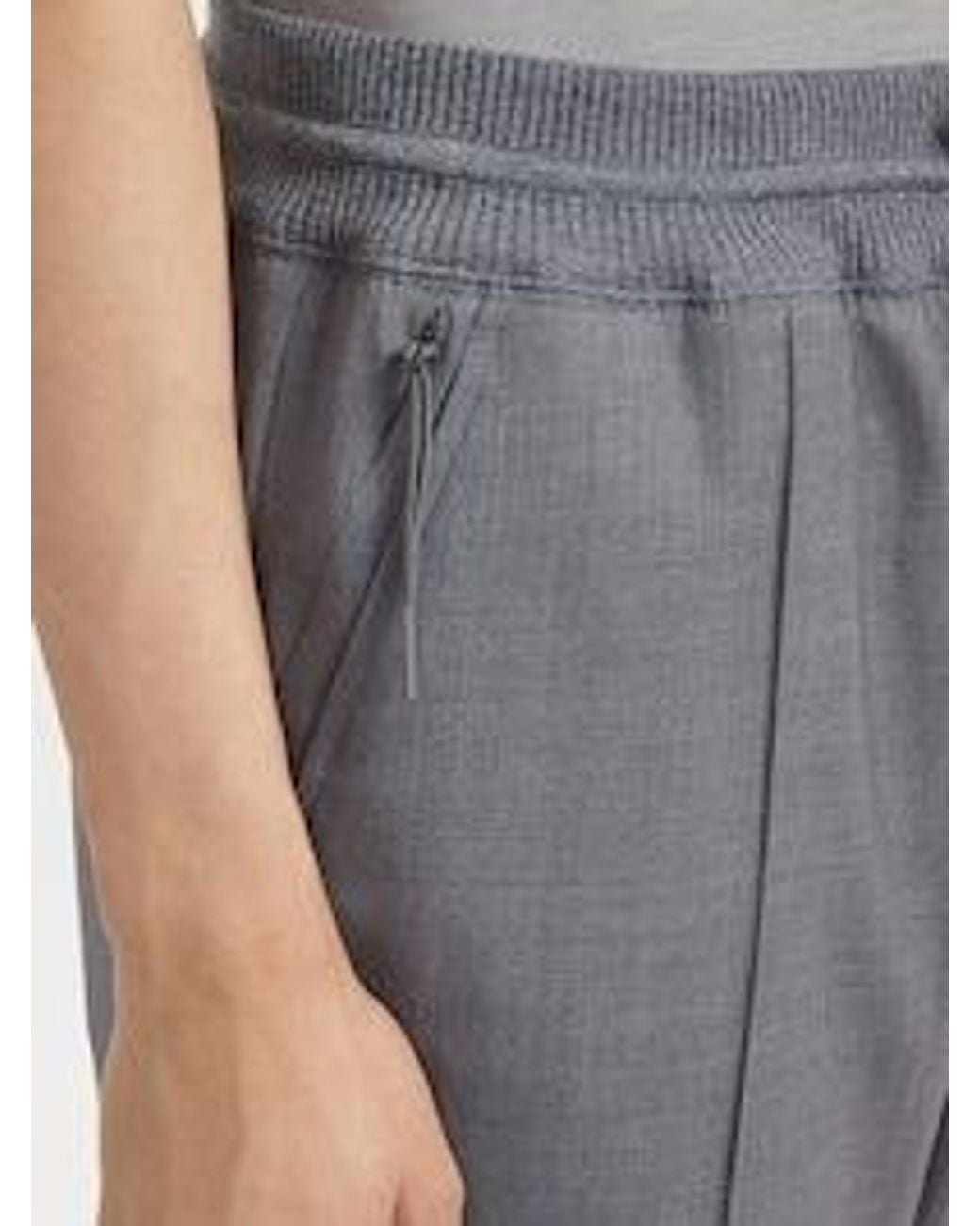 Zegna Gray High Performance Joggers for men
