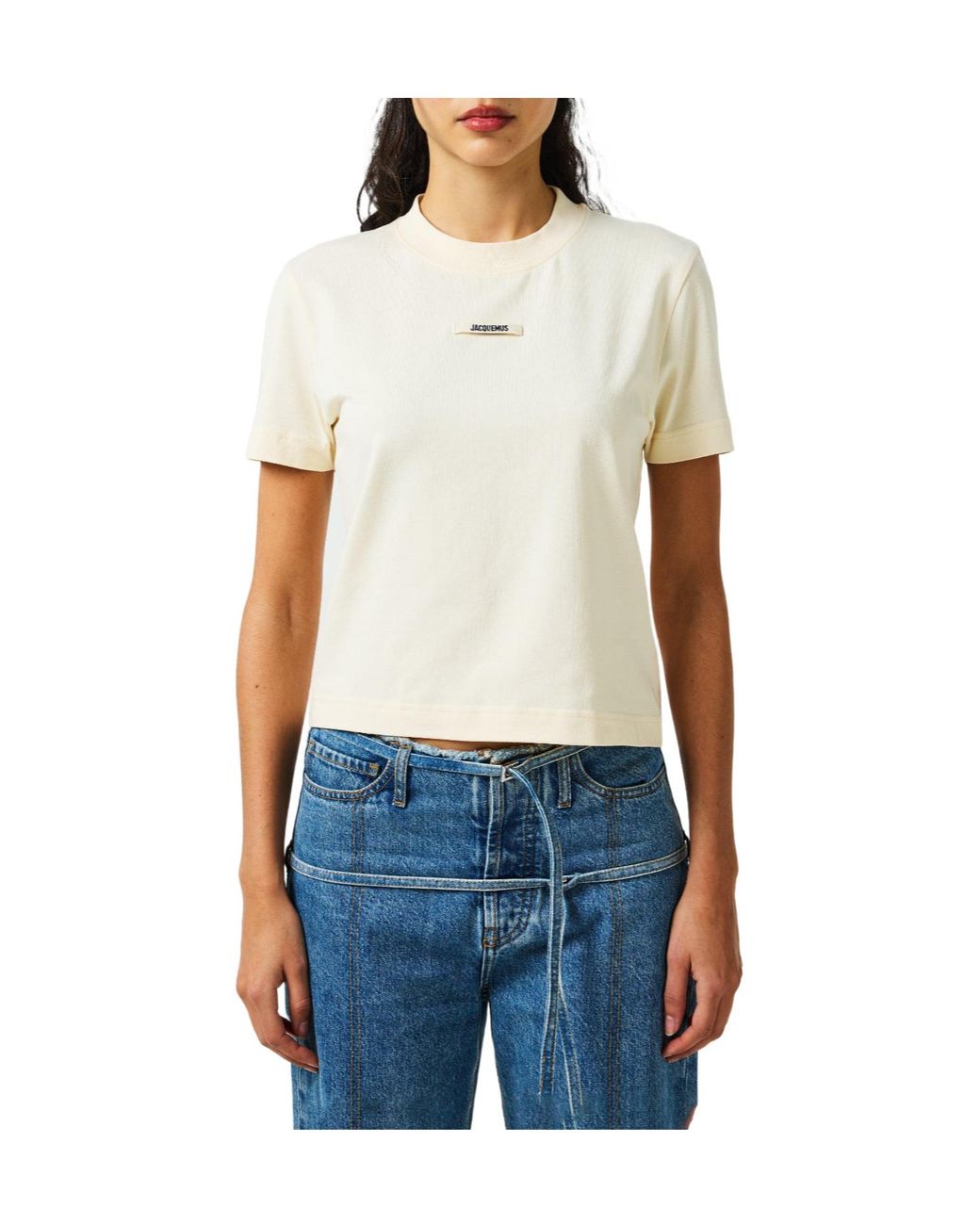 Jacquemus White Short-Sleeved T-Shirt